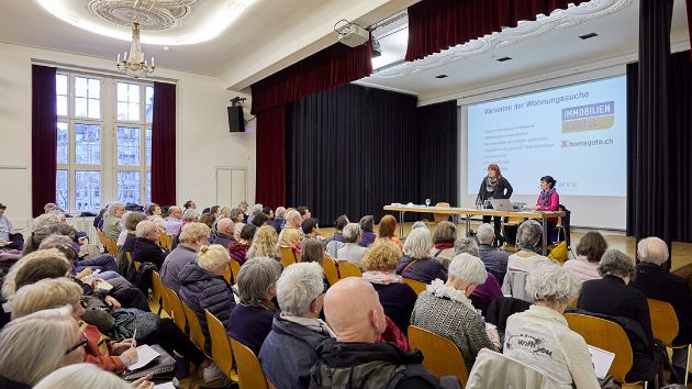 Das Interesse an der Veranstaltung ist gross