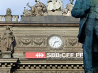 Bundesbahn auf dem falschen Gleis